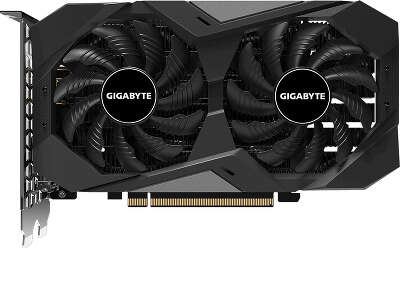 Видеокарта GIGABYTE GTX1650 D6 WINDFORCE OC 4G 4Gb GDDR6 PCI-E DVI, HDMI, DP