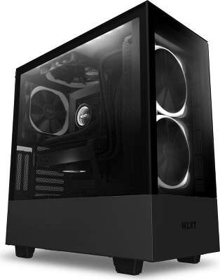 Корпус NZXT H510 Elite Black, черный, ATX, Без БП (CA-H510E-B1)
