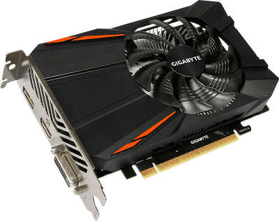 Видеокарта PCI-E NVIDIA GeForce GTX1050 2048MB GDDR5 Gigabyte [GV-N1050D5-2GD]