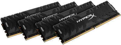 Набор памяти DDR4 DIMM 4x4Gb DDR3600 Kingston HyperX Predator (HX436C17PB3K4/64)