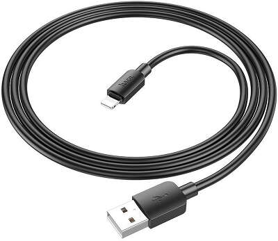 Кабель Hoco X96 Hyper iP USB (m)-Lightning (m) 1м черный коробка