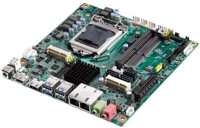 Материнская плата Advantech AIMB-285G2-00A2E Advantech Mini-ITX, Supports Intel® 7th & 6th Gen Core™ i processor (LGA1151) with Intel H110, with DP/HDMI/VGA, 2 COM, Dual LAN, PCIe x4, miniPCIe, DDR4, DC Input, (требуется установка батарейки CR2032)