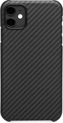 Чехол из арамидного волокна для iPhone 11 Fiberty, Black [FBT-ARMD-11]