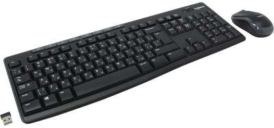 Комплект кл-ра+мышь беспров. Logitech MK270 black (USB, 112+8 клавиш, Multimedia) (920-004518)