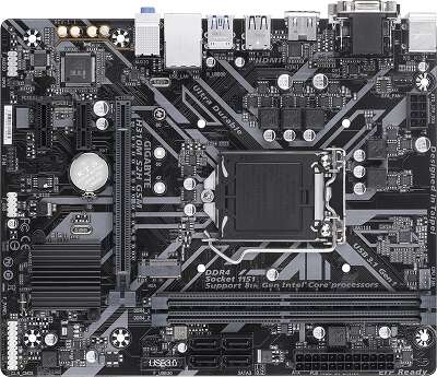Материнская плата mATX LGA1151v2 Gigabyte H310M S2H GSM