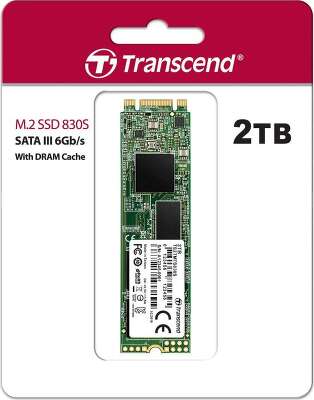 Твердотельный накопитель SATA3 2Tb [TS2TMTS830S] (SSD) Transcend 830S