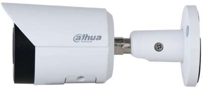 DAHUA DH-IPC-HFW2849SP-S-IL-0360B Уличная цилиндрическая IP-видеокамера SmartDualLight 8Мп, 1/2.7” CMOS, объектив 3.6мм, видеоаналитика, микрофон, ИК 30м, LED 30м, IP67, металл