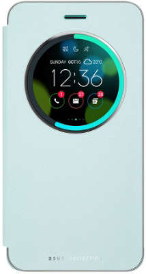 Чехол-книжка ASUS для Asus ZenFone ZE520KL View Flip Cover, голубой (90AC01D0-BCV012)