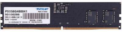 Модуль памяти DIMM DDR5-4800 8GB PSD58G480041 PATRIOT