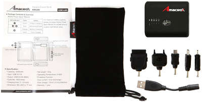 Внешний аккумулятор FSP Amacrox PB5200 5200mAh 5V/2A USB [PB5200]