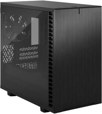 Корпус Fractal Design Define 7 Nano Black TG Light Tint, черный, Mini-ITX, Без БП (FD-C-DEF7N-02)