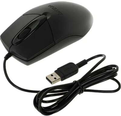 A-4Tech Мышь OP-720 (черный) USB, пров. опт. мышь, 2кн, 1кл-кн [513289]
