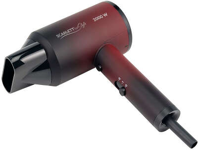 Фен Scarlett SC-HD70I38 2000Вт бордовый