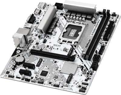 Материнская плата ASRock B760M-HDV/M.2, Socket 1700, Intel®B760, 2xDDR5-4800, D-SUB+HDMI+DP, 1xPCI-Ex16, 2xPCI-Ex1, 4xSATA3(RAID 0/1/5/10), 2xM.2, 8 Ch Audio, 1x2.5GLan, (2+4)xUSB2.0, (3+2)xUSB3.2, (1+0)xUSB3.2 Type-C™, 1xPS/2 mATX, RTL