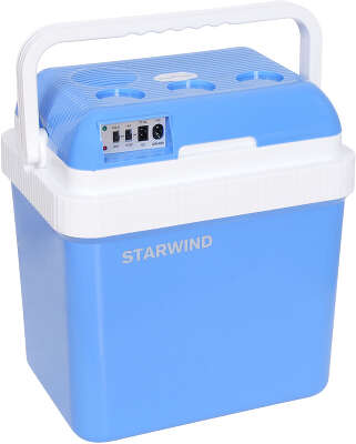Автохолодильник Starwind CB-112 24л 48Вт голубой/белый