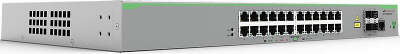 Коммутатор Allied Telesis AT-FS980M/28PS-50 (L3) 24x100Мбит/с 24PoE 12PoE+ 375W управляемый