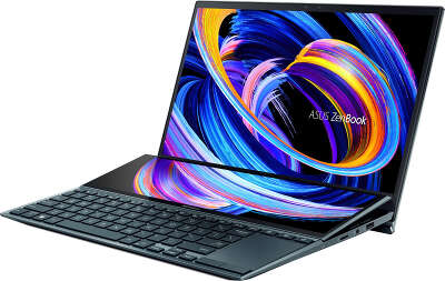 Ноутбук ASUS Zenbook Duo 14 UX482EG-HY254T 14" FHD IPS i5-1135G7/16/1Tb SSD/mx450 2G/W10
