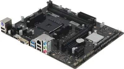 Материнская плата Biostar A520MHP Soc-AM4 AMD A520 2xDDR4 mATX AC`97 8ch(7.1) GbLAN RAID+VGA+HDMI