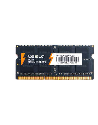 Память ТЕСЛА (TESLA) DDR3 SODIMM 4Гб, 1600МГц, CL11, Retail, 1.35/1.5В (TSLD3LNB-1600-C11-4G)