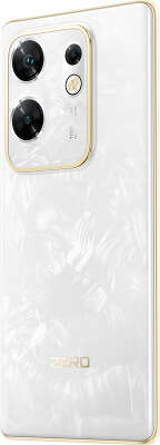 Смартфон Infinix X6731B Zero 30 256Gb 8Gb белый моноблок 3G 4G 2Sim 6.78" 1080x2400 Android 13 108Mpix 802.11 a/b/g/n/ac NFC GPS GSM900/1800 GSM1900 Protect FM
