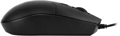 Мышь Оклик 147M V2 USB черный оптическая 2000dpi USB для ноутбука 4but (1580834)