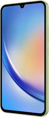 Смартфон Samsung Galaxy A34, MediaTek Dimensity 1080, 8Gb RAM, 256Gb, зеленый (SM-A346ELGEXME)