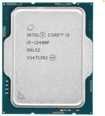 Процессор Intel Core i5-12400F Alder Lake (LGA1700/2.5-4.4GHz/6C/12T/18Mb/TDP-117W/OEM) (CM8071504650609/CM8071504555318)