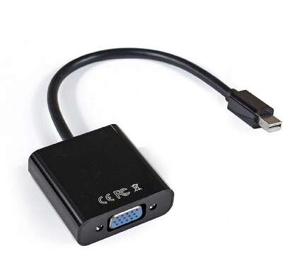 Exegate EX284923RUS Кабель-переходник miniDisplayPort-VGA ExeGate EX-mDPM-VGAF-0.15 (mini20M/15F, 0,15м)