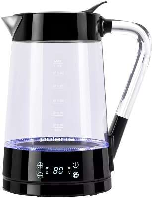 Чайник PWK 1715CGLD WIFI IQ Home Черный POLARIS
