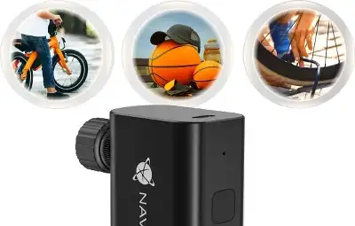 Автомобильный компрессор Navitel AIR 12 MINI 12л/мин шланг 0.10м