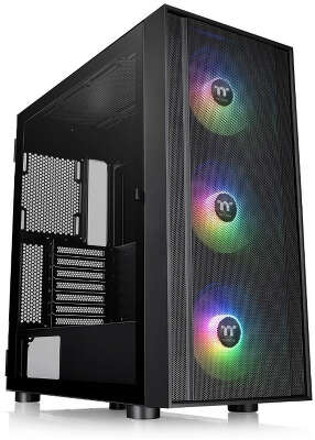 Корпус Thermaltake H570 TG, черный, ATX, без БП (CA-1T9-00M1WN-01)