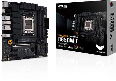 Материнская плата mATX LGAAM5 ASUS TUF GAMING B650M-E