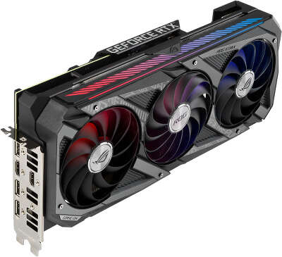 Видеокарта ASUS nVidia RTX 3060Ti ROG STRIX GAMING OC V2 8Gb DDR6 [ROG-STRIX-RTX3060TI-O8G-V2-GAMING] LHR