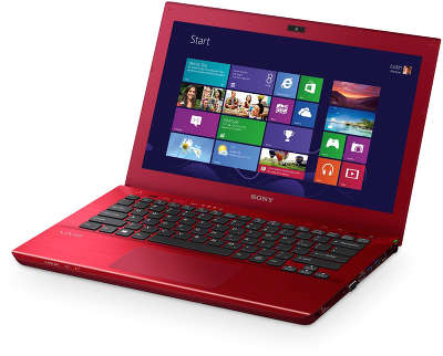 Ноутбук Sony VAIO SVS1313M1RR Red 13.3" HD/i3-3120M/ 4/500/WF/BT/CAM/ W8
