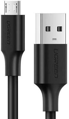 Кабель UGREEN US289 (60137) USB 2.0 A to Micro USB Cable Nickel Plating. Длина: 1,5м Цвет: черный