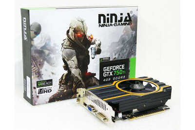 Видеокарта Sinotex NVIDIA nVidia GeForce GTX750Ti Ninja 4Gb DDR5 PCI-E VGA, DVI, HDMI