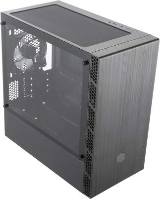 Корпус COOLERMASTER MB400L W/O ODD, черный, mATX, Без БП (MCB-B400L-KGNN-S00)