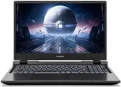 Ноутбук Colorful EVOL P15 24 Intel Core i5-12500H/16Gb/SSD512Gb/RTX4050 6Gb/15.6"/IPS/FHD/1920x1080/144Hz/Win11/Grey (A10205400052)