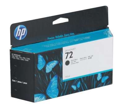 Картридж струйный G&G, аналог HP C9403A/№72 матовый черный 130ml