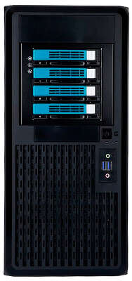 Корпус INWIN PE689, черный, ATX, 750W (6183021)