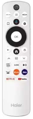 43" Телевизор HAIER Smart TV S4, QLED, 4K Ultra HD, серый, СМАРТ ТВ, Android TV[DH1U8PD05RU]