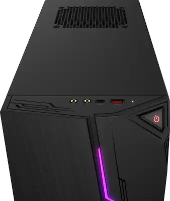 ПК MSI Codex 6 14NUE5-205RU i5 14400F (2.5) 16Gb SSD1Tb RTX 4070Super 12Gb Windows 11 Home GbitEth WiFi BT 500W черный (9S6-B91431-205)