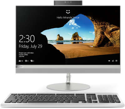 Моноблок Lenovo IdeaCentre 520-22IKU 21.5" Full HD i3-6006U/4/1000/530 2G/Multi/WF/BT/CAM/W10/Kb+Mouse, серебр