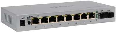 SNR SNR-S1908GP-2S Неуправляемый POE коммутатор уровня 2, 8 порта 10/100/1000Base-T, 2 порта 1000Base-X (SFP)