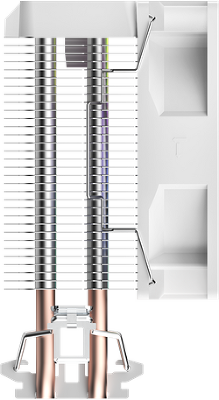 Кулер для процессора Ocypus Gamma A20 WH ARGB, 92mm FARGB FAN, Top FARGB Panel, 2 HEAT PIPES, 3-PIN, 1900 RPM, 21DBA, HYDRO BEARING, LGA115X/1200/1700/18XX, AM4/AM5