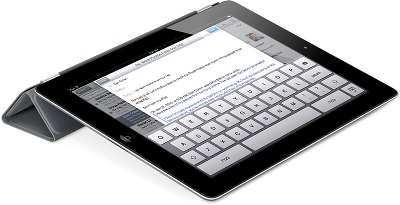 Полиуретановый чехол Apple Smart Cover для iPad 2/3/4, Dark Gray [MD306]