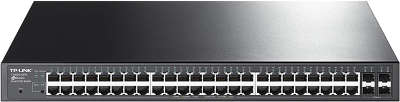 Коммутатор TP-LINK T1600G-52PS JetStream 48-портовый PoE+ с 4 SFP-слотами
