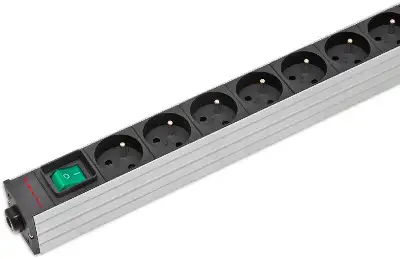 Блок распределения питания Sysmatrix PD 0804.019 гор.размещ. 8xSchuko базовые 10A Schuko 1.8м