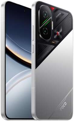 Смартфон POCO F7 12+512Gb серебряный (MZB0KFDRU)