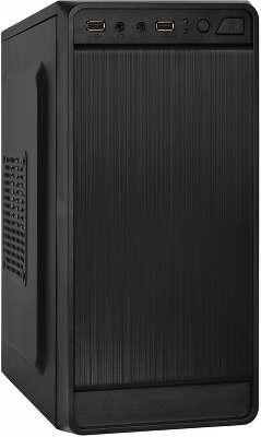 Корпус ExeGate BAA-108 400W Black, черный, mATX, 400W (EX283125RUS)